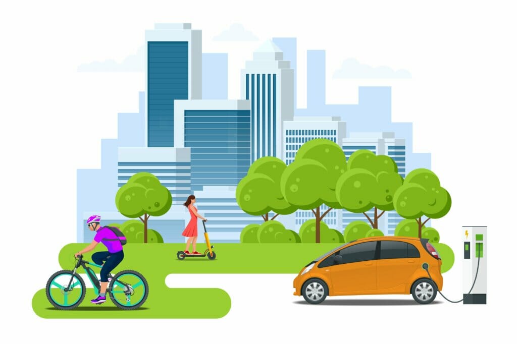 PEVs electric bike electric scooter