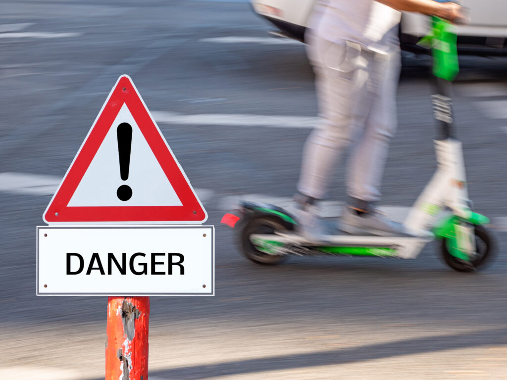 is it safe to ride an electric scooter