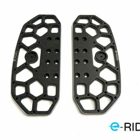 E Rides Noir Electric Unicycle Honeycomb Pedals
