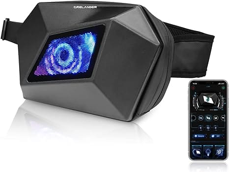 Devil Eye Sling Bag with LED Display