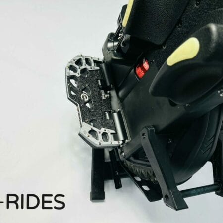 E Rides Veteran Lynx And Patton Wolverine Trail Pedals Grey