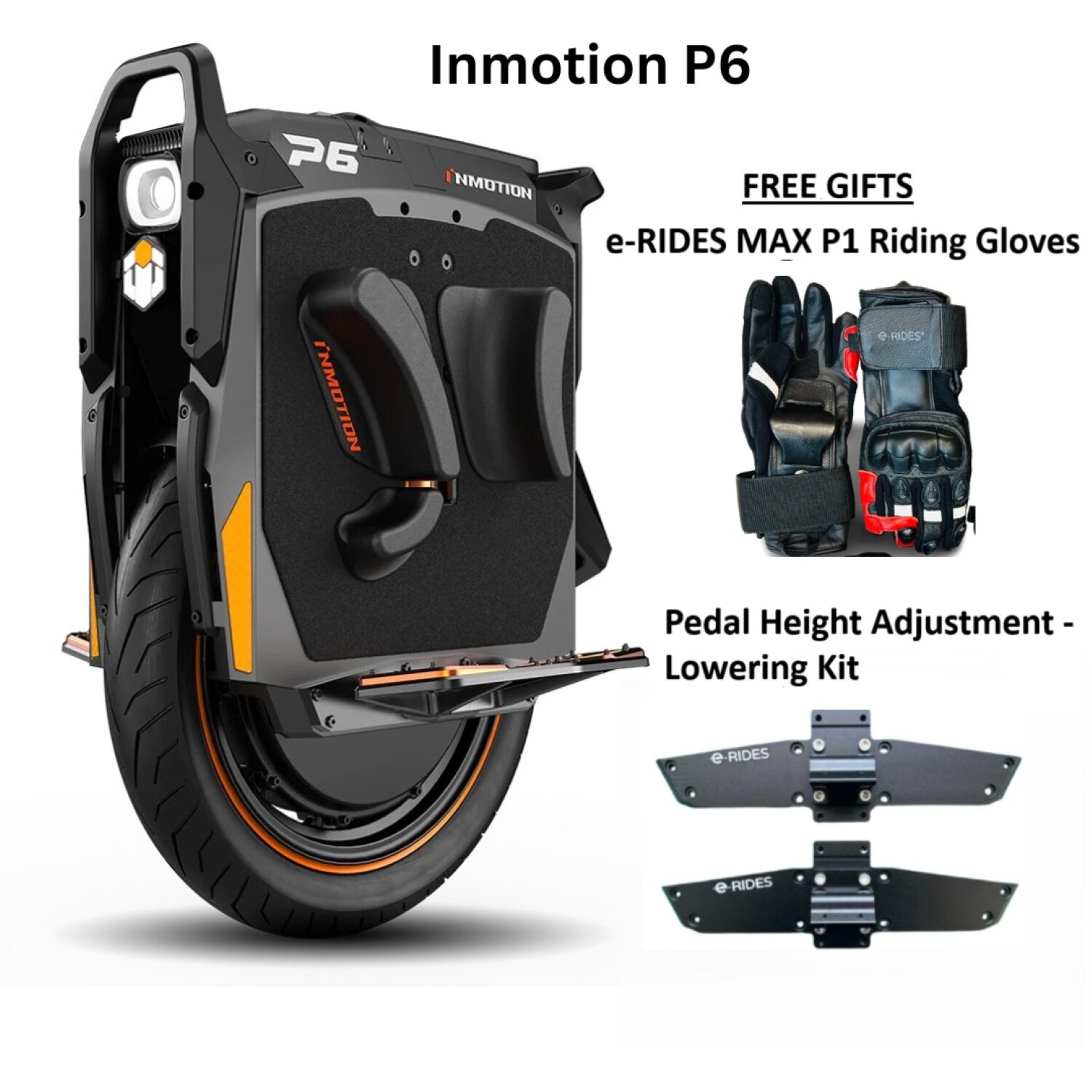 Inmotion P6 Electric Unicycle Euc With E Rides Free Gifts