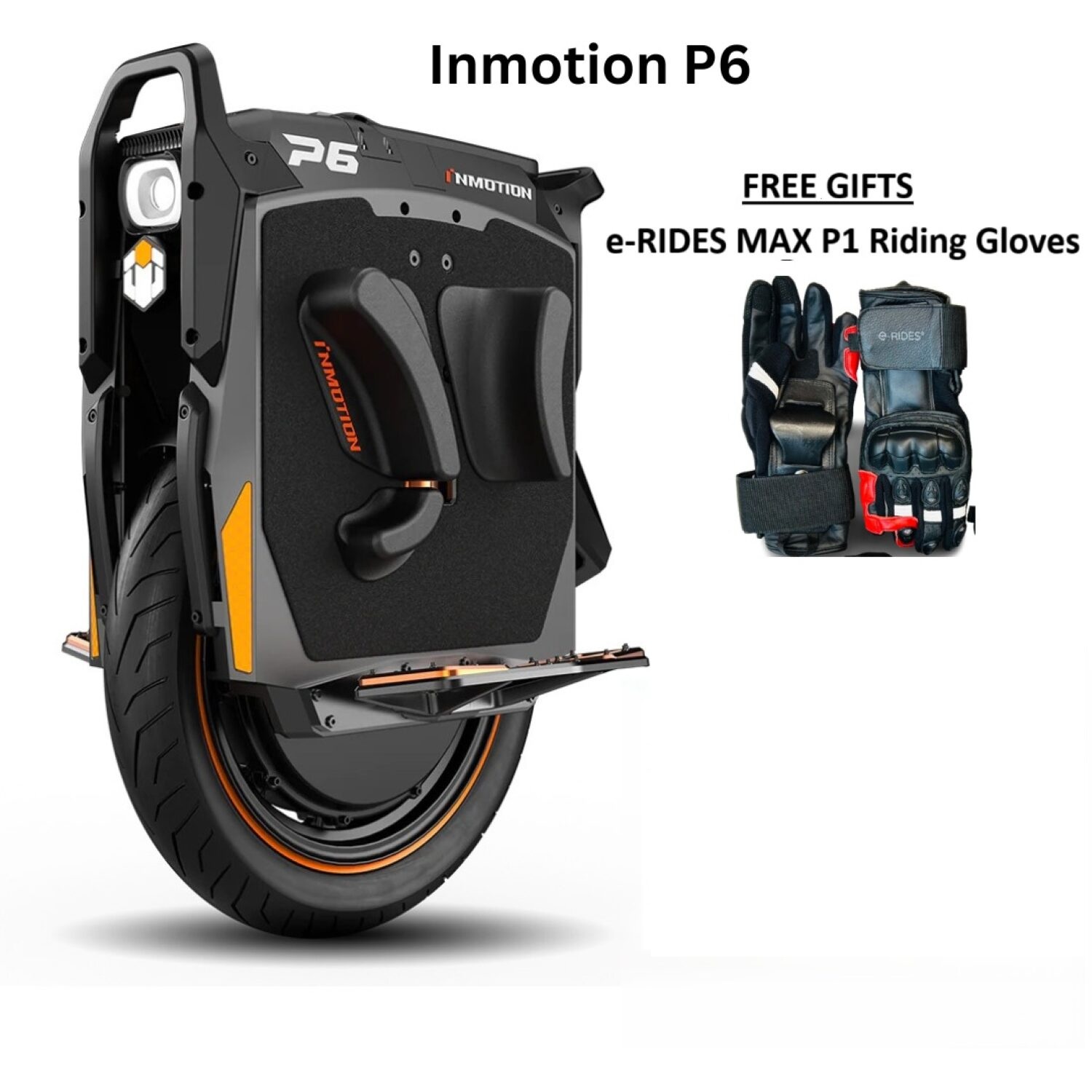 Inmotion P6 Electric Unicycle Euc With E Rides Gloves