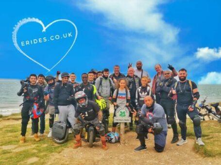E Rides Euc Group Ride At Bournemouth In The Uk