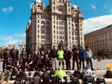 E Rides Euc Group Ride At Liverpool In The Uk
