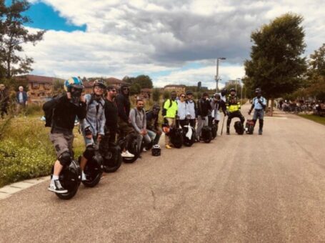 E Rides Euc Group Ride In The Uk