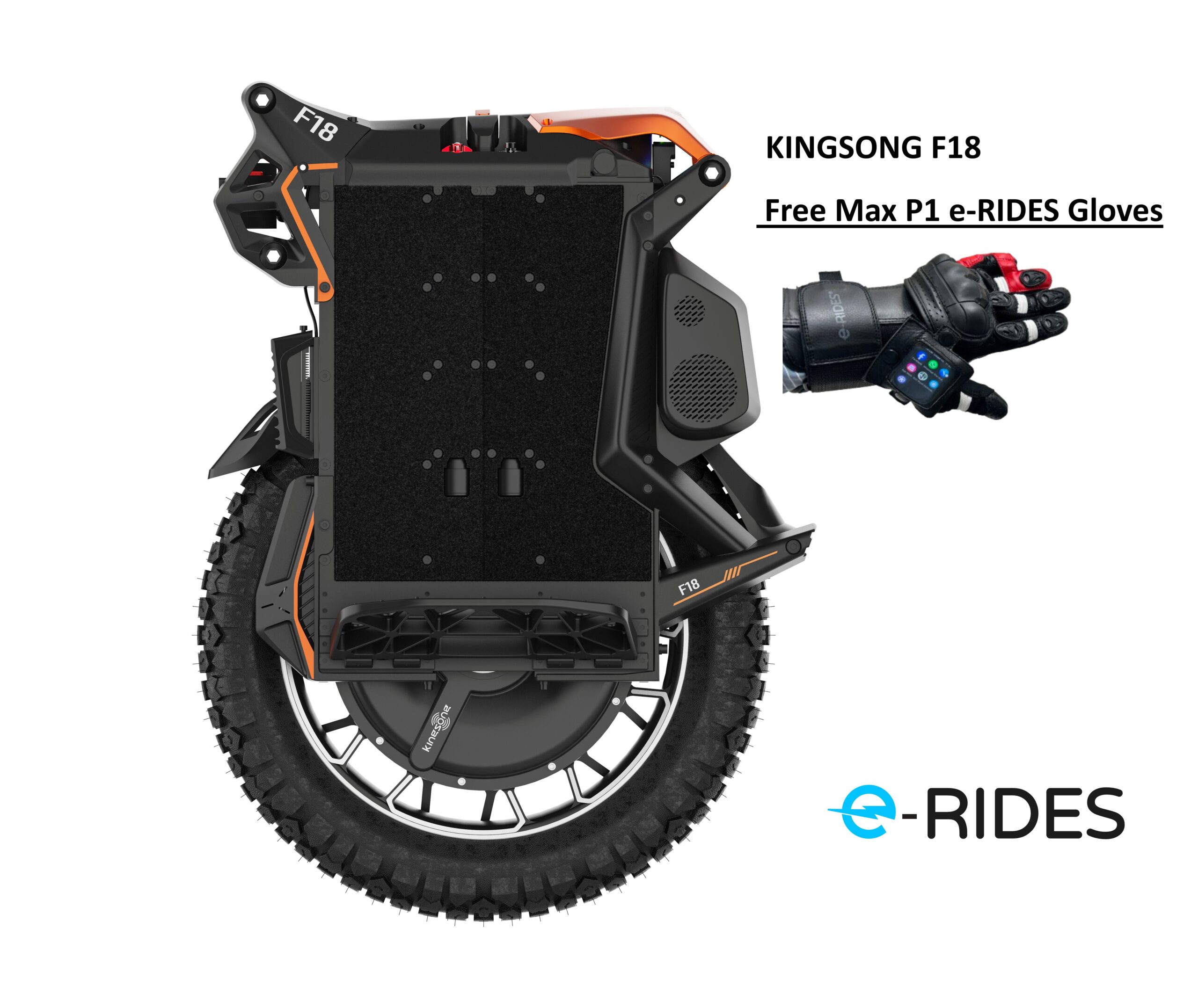 Kingsong F18 With Free E Rides Gloves Australia