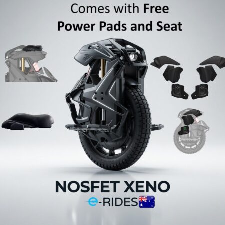 NOSFET XENO - Electric Unicycle Australia - Free Power Pads and Seat